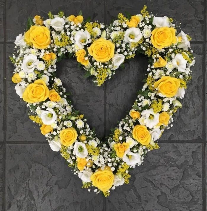 coração silvestre, um símbolo de lembranças e condolências